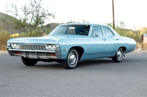 1968 Chevrolet Impala 43,995 763 mo 97,573 miles Engine 327 V8 Days Listed 10 Price 5,300 above avg. . 68 chevy bel air